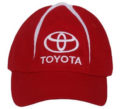 Toyota TMC11-04KBT Baseball Cap, Classic, Red TMC1104KBT