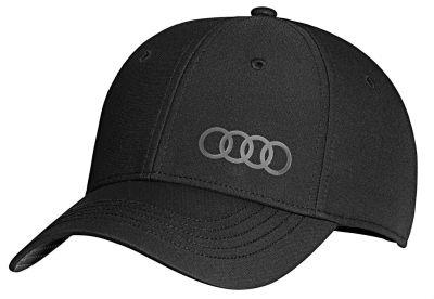 VAG 313 180 010 0 Unisex baseball cap Audi Cap Premium Frequenz, black, 55-59 cm 3131800100