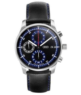 VAG 310 170 030 0 Audi Sport Chronograph, Black/Blue 3101700300
