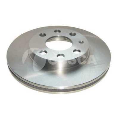 Ossca 01519 Front brake disc ventilated 01519