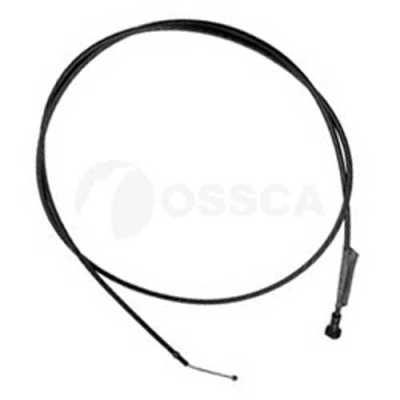 Ossca 02502 Hood lock cable 02502
