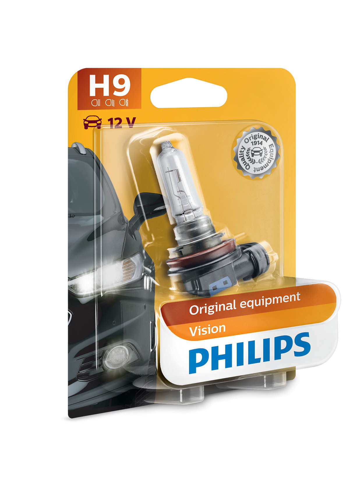 Halogen lamp Philips Standard 12V H9 65W Philips 12361B1