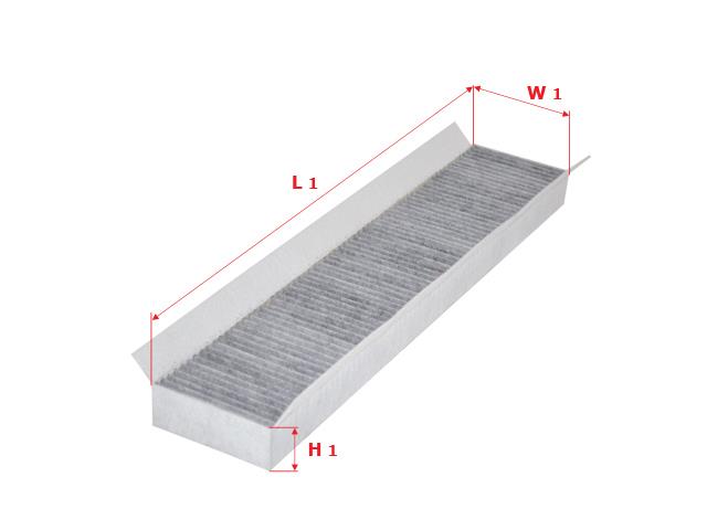 Sakura CAC-19240 Activated Carbon Cabin Filter CAC19240