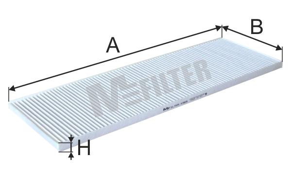 M-Filter K 965 Filter, interior air K965