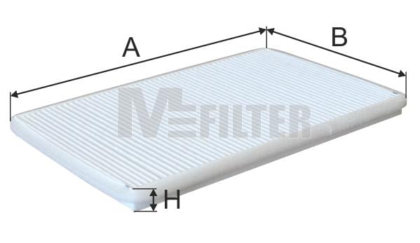 M-Filter K 917 Filter, interior air K917