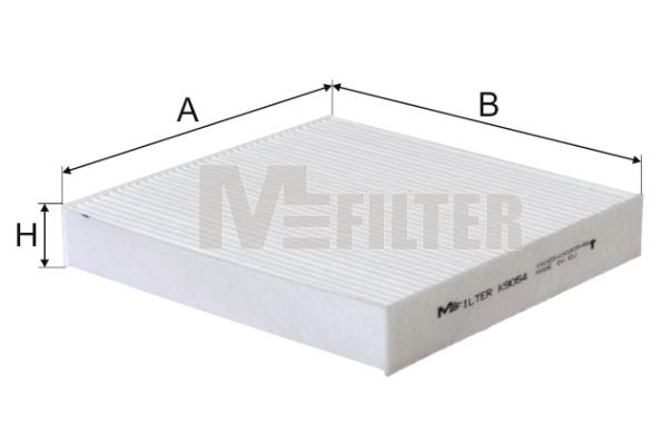 M-Filter K 9054 Filter, interior air K9054