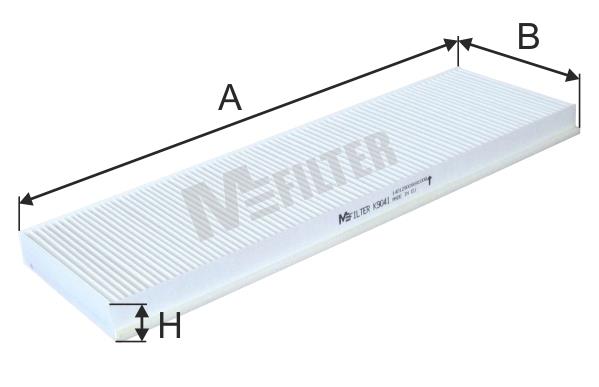M-Filter K 9041 Filter, interior air K9041