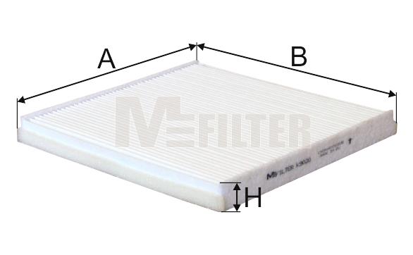M-Filter K 9020 Filter, interior air K9020