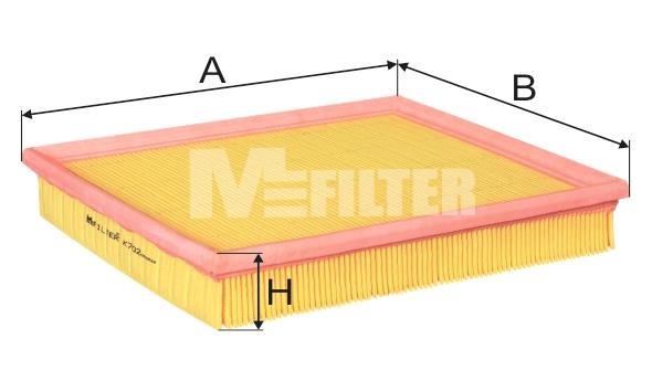 M-Filter K 702 Air filter K702