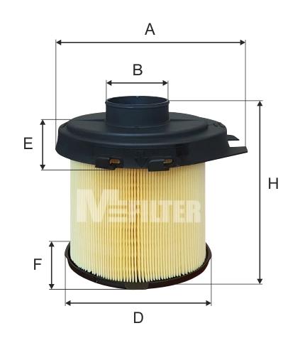M-Filter A 881 Air filter A881