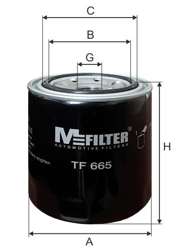 M-Filter TF 665 Oil Filter TF665
