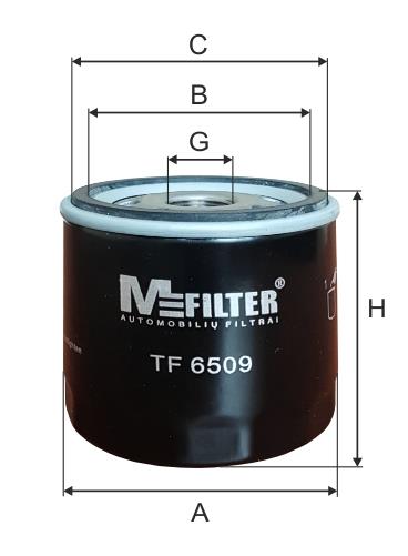 M-Filter TF 6509 Oil Filter TF6509