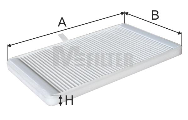 M-Filter K 985 Filter, interior air K985