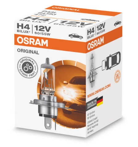 Halogen lamp Osram Original 12V H4 60&#x2F;55W Osram 64193
