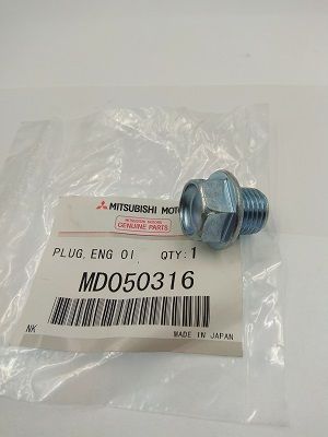 Mitsubishi MD050316 Sump plug MD050316