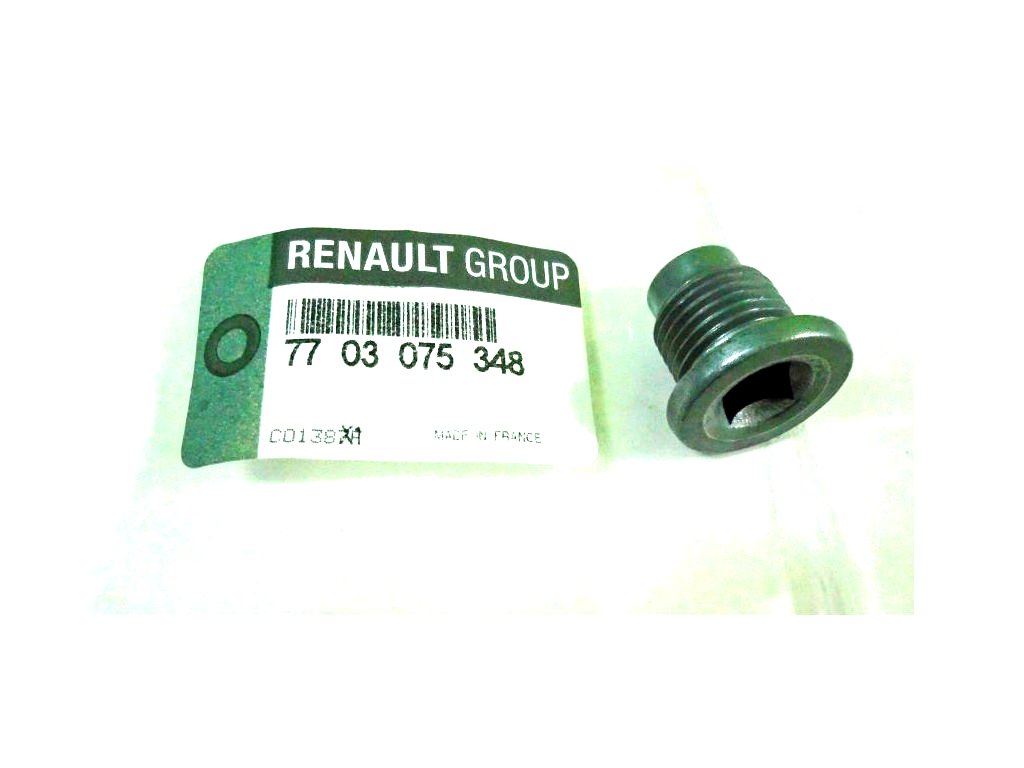 Renault 77 03 075 348 Sump plug 7703075348