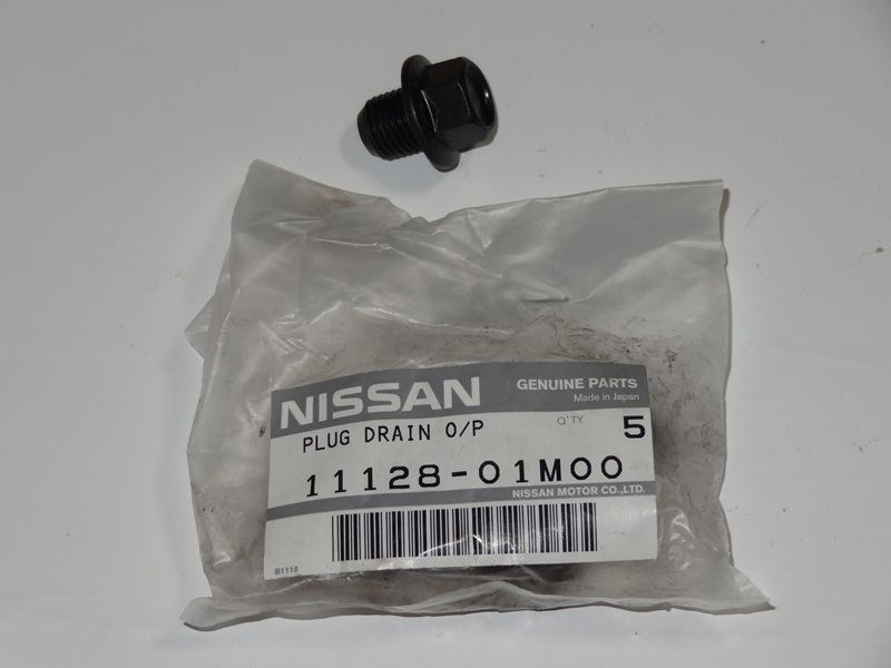 Nissan 11128-01M00 Sump plug 1112801M00
