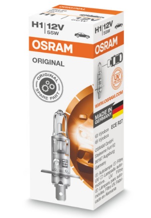 Osram Halogen lamp Osram Original 12V H1 55W – price 8 PLN