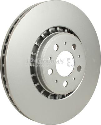 Front brake disc ventilated Jp Group 4963100900