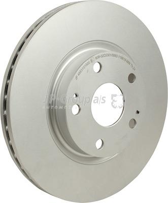 Front brake disc ventilated Jp Group 4863101900