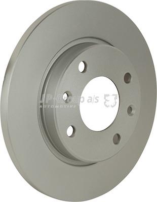 Unventilated front brake disc Jp Group 4163102800