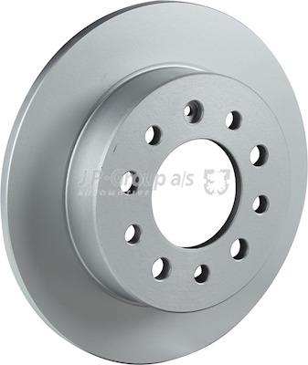 Rear brake disc, non-ventilated Jp Group 3563201400