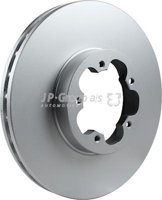 Front brake disc ventilated Jp Group 1563104100