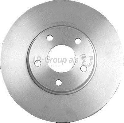 Front brake disc ventilated Jp Group 1563101500
