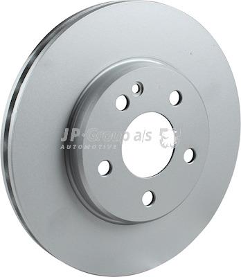 Front brake disc ventilated Jp Group 1363107100