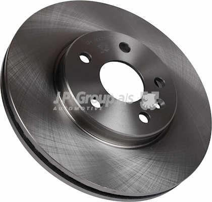 Jp Group 1263103700 Front brake disc ventilated 1263103700
