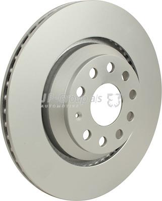 Rear ventilated brake disc Jp Group 1163201000