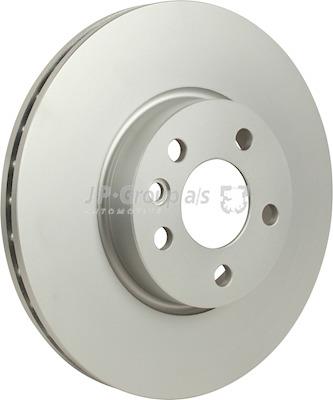 Front brake disc ventilated Jp Group 1163105300