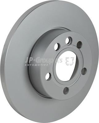 Unventilated front brake disc Jp Group 1163111600