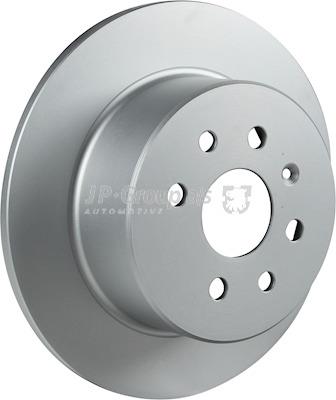 Rear brake disc, non-ventilated Jp Group 1263203000
