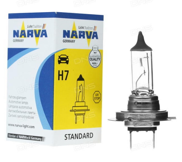 Narva 483283000 Halogen lamp Narva Standard 12V H7 55W 483283000