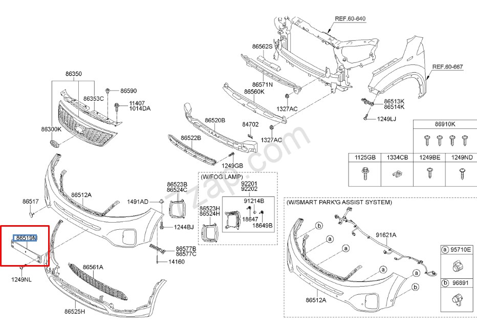 Buy Hyundai/Kia 86519 2P500 at a low price in United Arab Emirates!