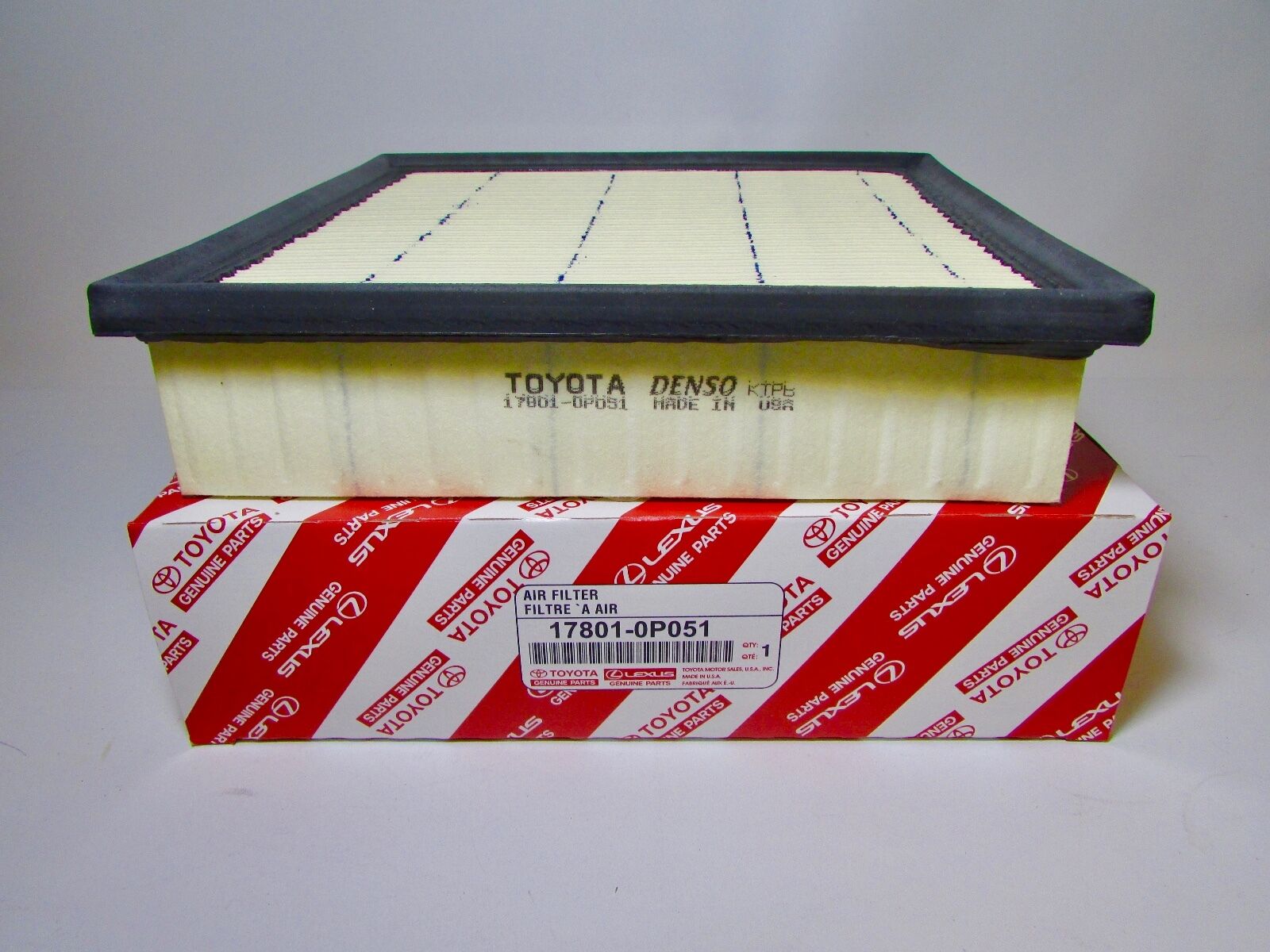 Air filter Toyota 17801-0P051