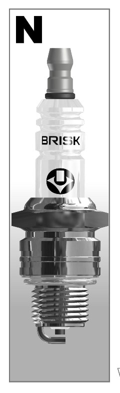 Brisk N 14 Spark plug N14