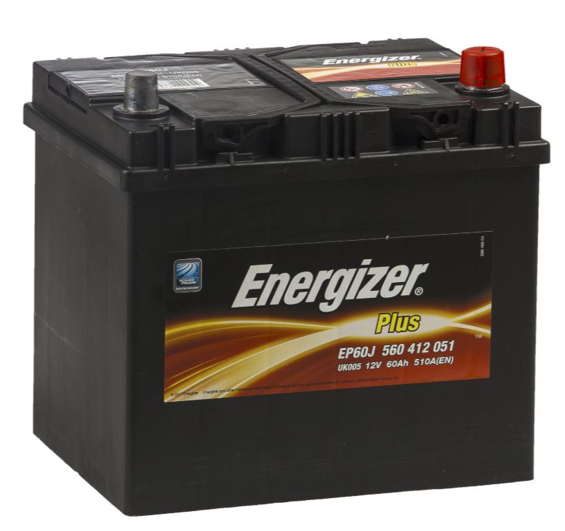 Energizer EP60J Battery Energizer Plus 12V 60AH 510A(EN) R+ EP60J