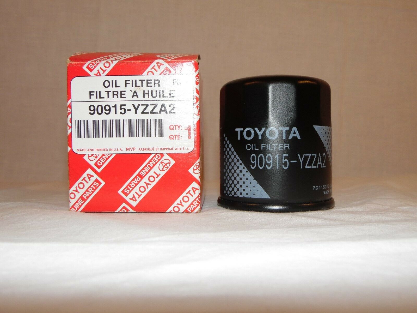 Toyota 90915-YZZA2 Oil Filter 90915YZZA2
