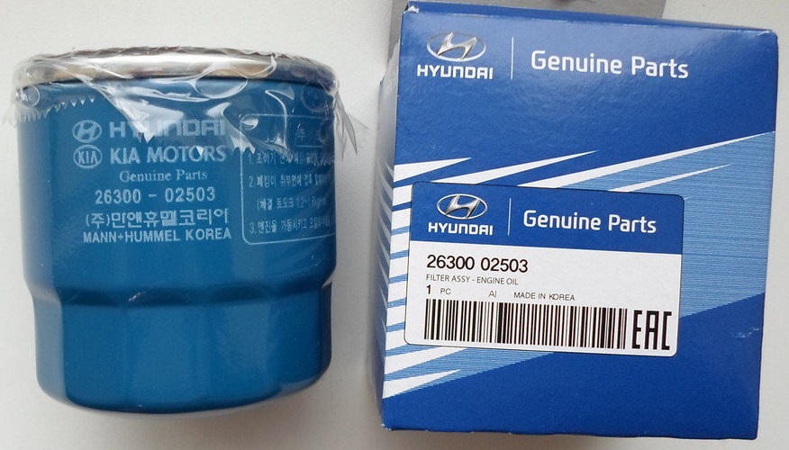 Hyundai/Kia 26300 02503 Oil Filter 2630002503