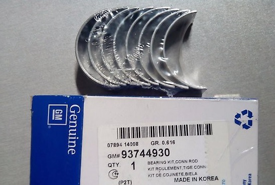 General Motors 93744930 Connecting rod bearings, set 93744930