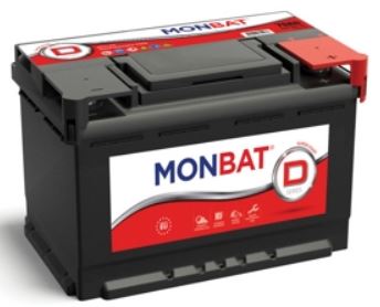 Monbat 545059036 Battery Monbat Dynamic 12V 45AH 360A(EN) R+ 545059036