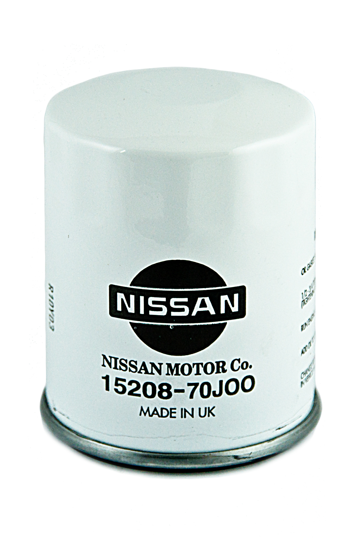 Nissan 15208-70J00XX Oil Filter 1520870J00XX