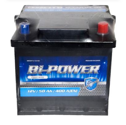 Bi-Power KLV050-00 Battery BI-POWER 12V 50AH 400A(EN) R+ KLV05000