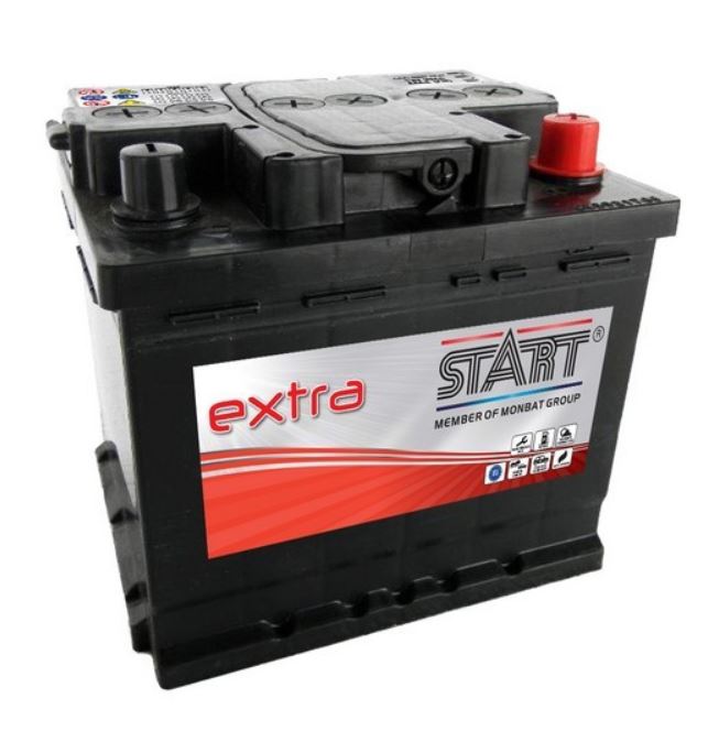 Start 550027042 Battery Start Extra 12V 50AH 420A(EN) R+ 550027042