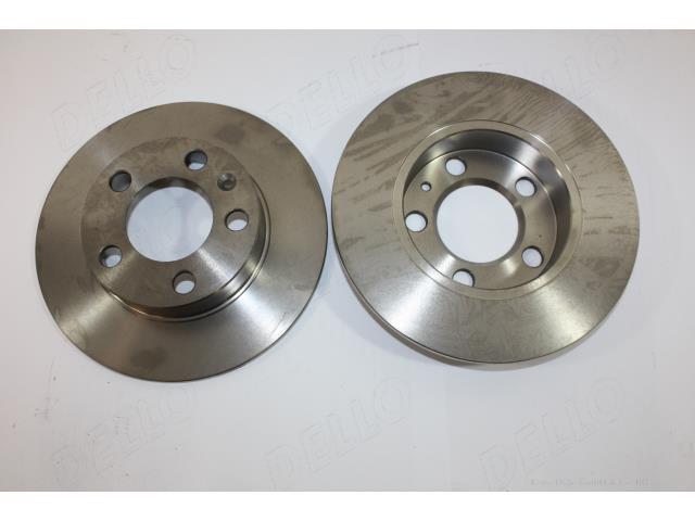 AutoMega 120017110 Rear brake disc, non-ventilated 120017110