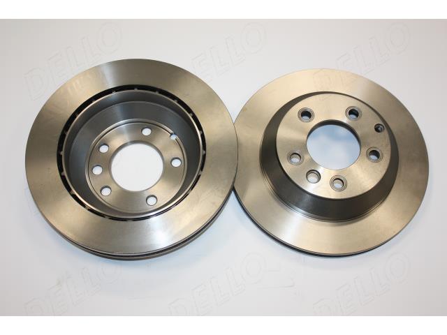 AutoMega 120039010 Rear ventilated brake disc 120039010