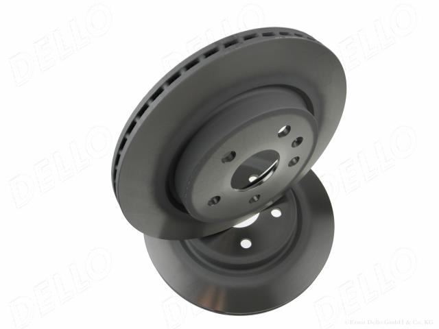 AutoMega 120069710 Rear ventilated brake disc 120069710
