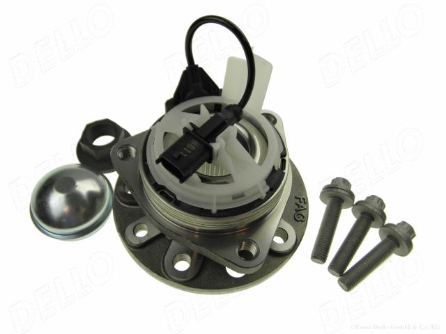 AutoMega 110154710 Wheel hub with front bearing 110154710